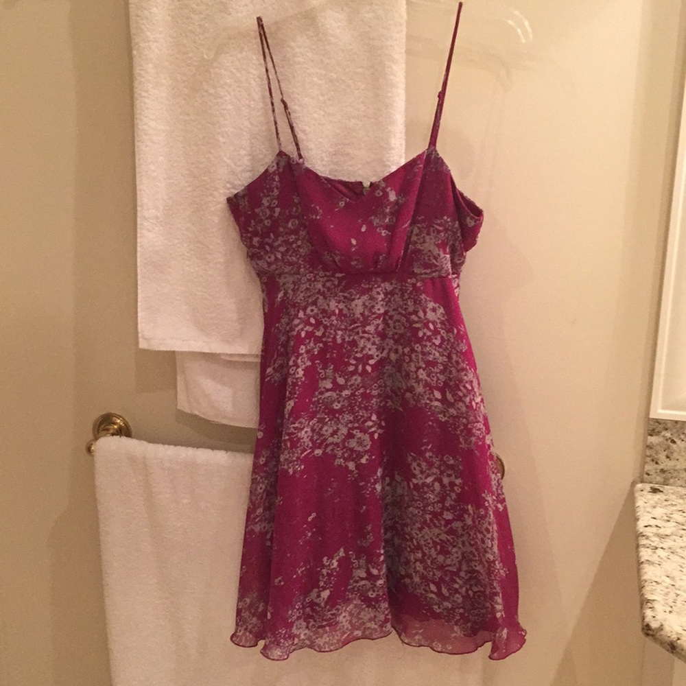 Pins & Needles dress in magenta & silver, size 6